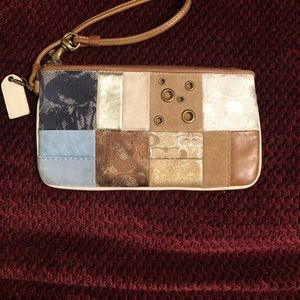 Coach long wristlet